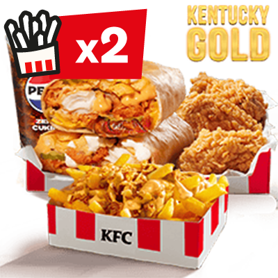 Kentucky Gold Wrapper z Kentucky Gold Fries Big Box - cena, promocje, dostawa