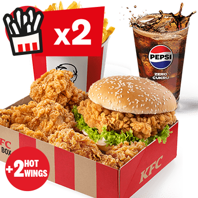 Zinger Burger Big Box XL - price, promotions, delivery