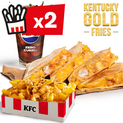Zestaw Qurrito z Kentucky Gold Fries - cena, promocje, dostawa