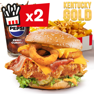 Zestaw Kentucky Gold Grander z Kentucky Gold Fries - cena, promocje, dostawa