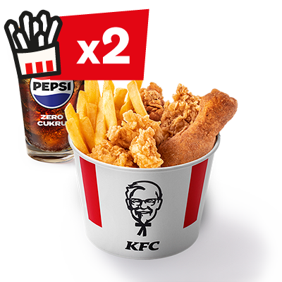 Classic Bucket for 1 person with Refill - price, promotions, delivery