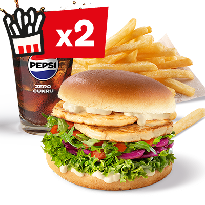 Zestaw Vege Halloumi Burger - cena, promocje, dostawa