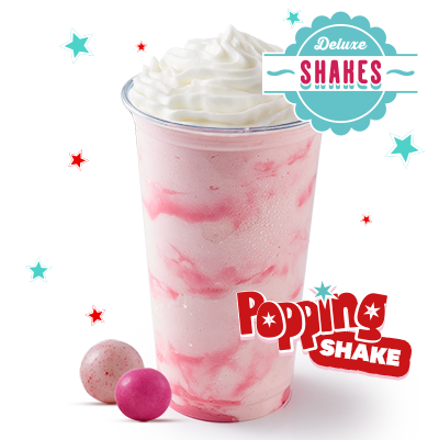 Popping Shake Bubble Gum z bitą śmietaną 500 ml - cena, promocje, dostawa
