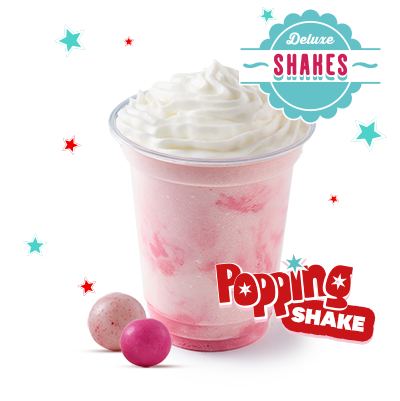Popping Shake Bubble Gum with Whipped Cream 300 ml - price, promotions, delivery