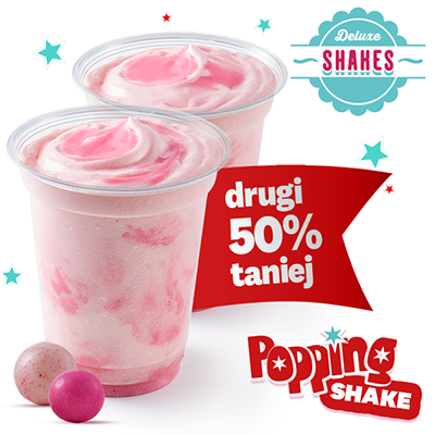 Popping Shake Bubble Gum 300 ml + Drugi 50% Taniej - cena, promocje, dostawa