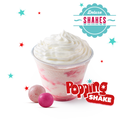 Popping Shake Bubble Gum with Whipped Cream 180 ml - price, promotions, delivery