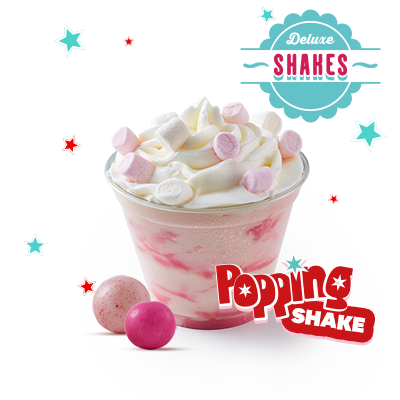 Popping Shake Bubble Gum z piankami Marshmallows 180 ml - cena, promocje, dostawa