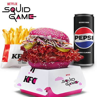 Zestaw Podwójny Burger Koreański