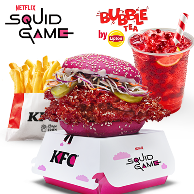 Zestaw Podwójny Burger Koreański z Bubble Tea - cena, promocje, dostawa