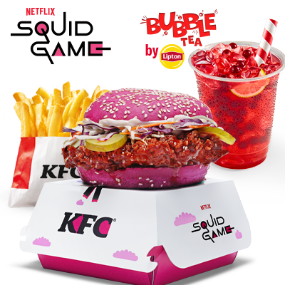 Zestaw Burger Koreański z Bubble Tea - cena, promocje, dostawa