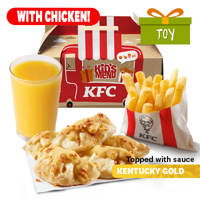 Kids Menu KFC Chicken Dumplings with Kentucky Gold Sauce - price, promotions, delivery