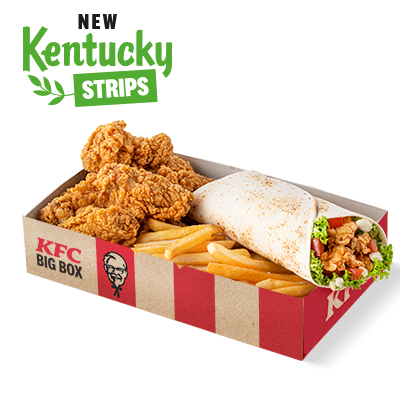 Big Box Twister with mild Kentucky Strips