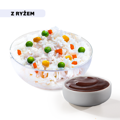 Rice with vegetables and teryiaki sauce - price, promotions, delivery