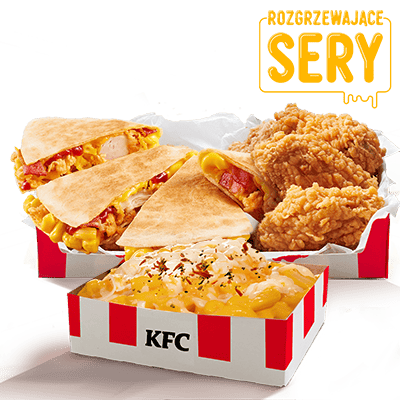 Serowe Macaroni Qurrito Big Box z Serowym Macaroni Snack Box - cena, promocje, dostawa