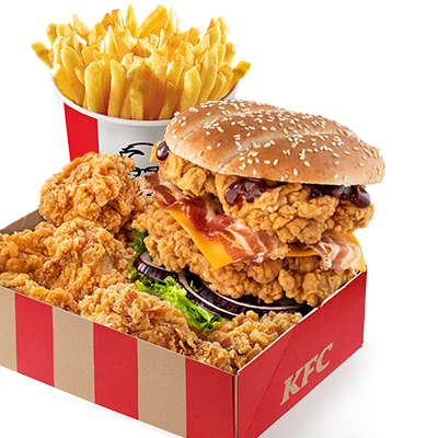 Podwójny Grander Burger Big Box XL - cena, promocje, dostawa
