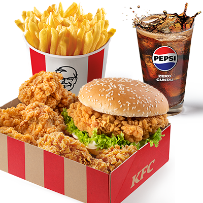 Zinger Burger Big Box XL - price, promotions, delivery