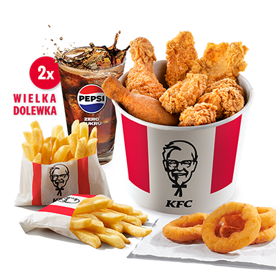 Classic Bucket & 2x Refill & 4x Onion Rings - price, promotions, delivery