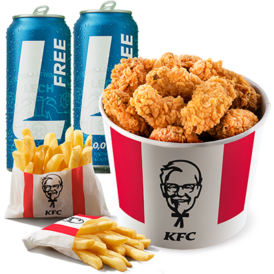 15 Hot Wings Bucket + 2x LECH Free - price, promotions, delivery