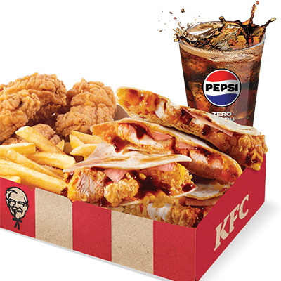 Big Box Qurrito z szynką