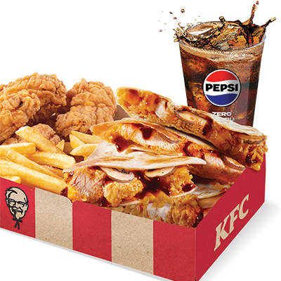 Big Box Qurrito z pieczarkami