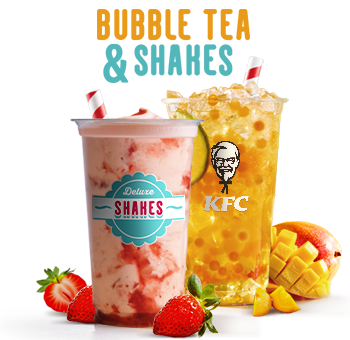 SHAKES DELUXE & BUBBLE TEA