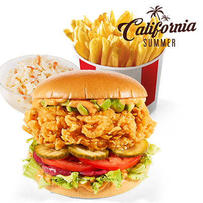 Zestaw XL California Burger