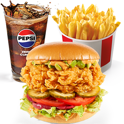 Zestaw XL California Burger