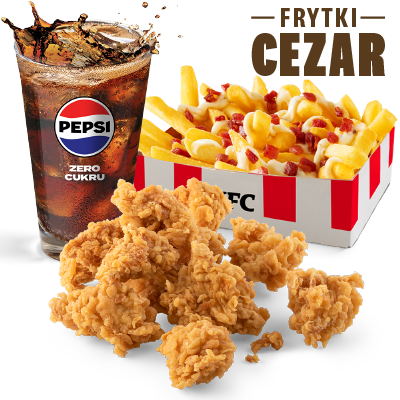 Zestaw Bites Standard 180g z frytkami Cezar