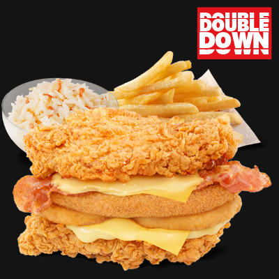 Touchdown Double Down Gold Menu