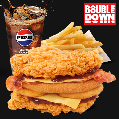 Touch Down Double Down Menu