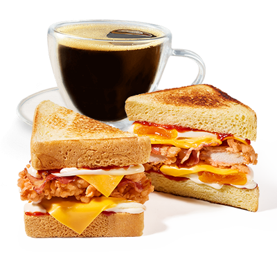 Ultimate Breakfast Sando i napój