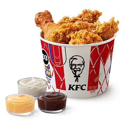 3x3 Championship Bucket with Dips