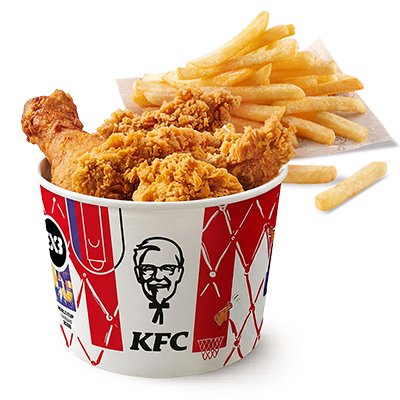 3x3 Championship Bucket with Fries