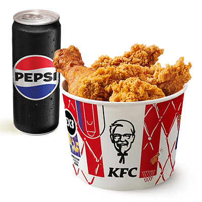 3x3 Championship Bucket with Drink