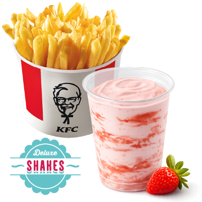 Shake 300 ml + Kubełek Frytek