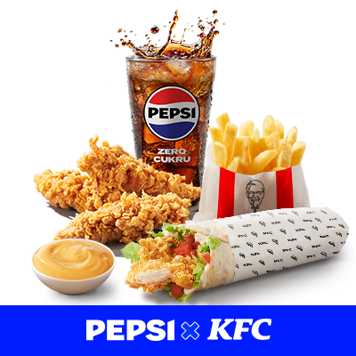 PEPSI SQUAD: Twister + Refill + 3x Strips + Fries