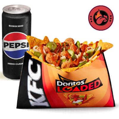 Loaded Doritos Spicy  & Napój