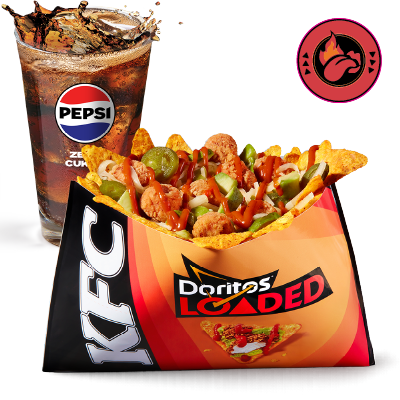 Loaded Doritos Extra Spicy & Refill