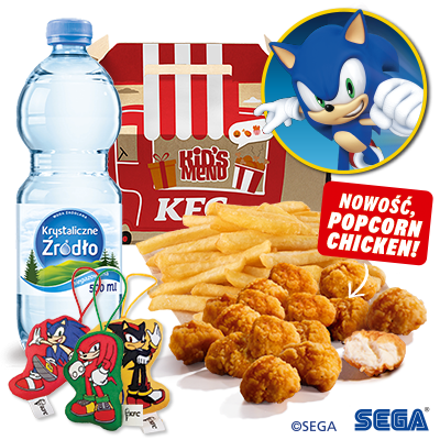 Chicken Popcorn Kids Menu