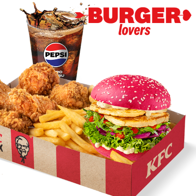 Halloumi Burger Lover Big Box