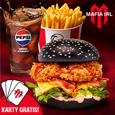 Mafia IRL Zinger Menu XL & Cards