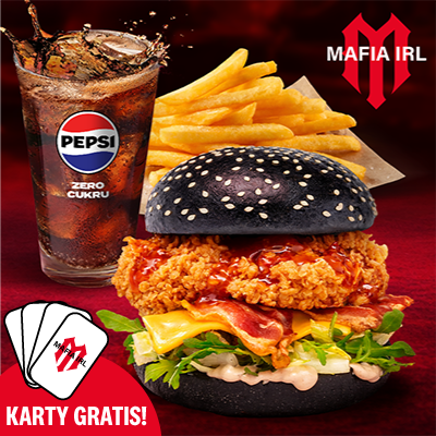 Mafia IRL Zinger Menu & Cards