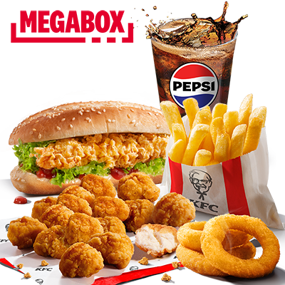 MEGABOX Longer & Popcorn Chicken