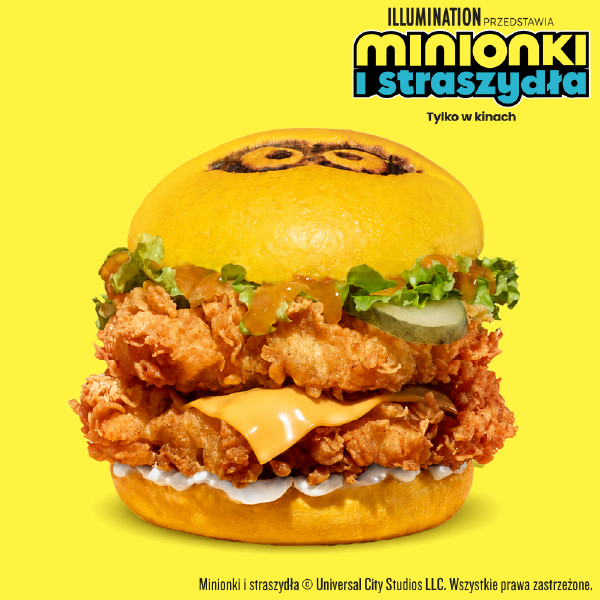 Minionki Burger Max