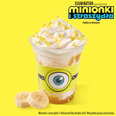 Minionki Shake z dodatkami 300ml