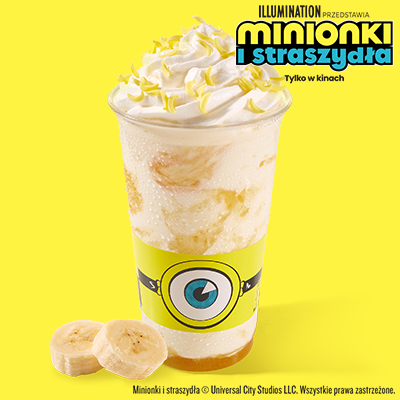 Minionki Shake z dodatkami 500ml