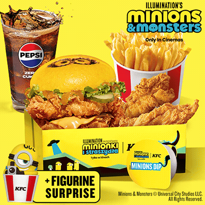 Minions Burger Max Big Box XL