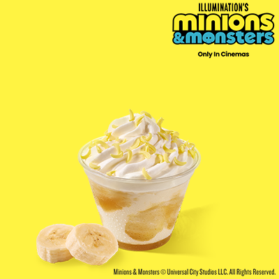 Minions Shake with toppings 180 ml
