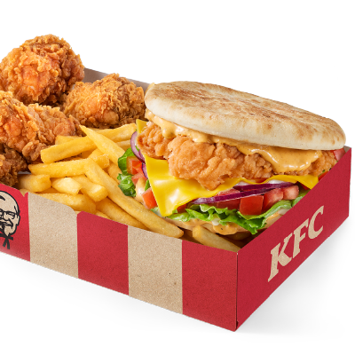 Masala Naan Burger Big Box