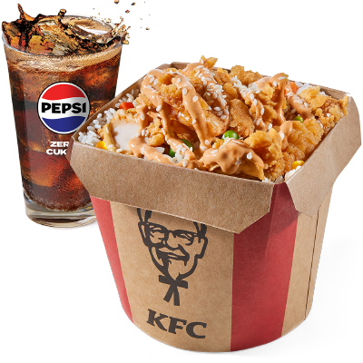 Curry Lunchbox Grande z napojem